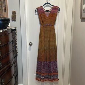 NWOT. Tanvi Kedia embellished summer gown/sundress. Purchased at Anthropologie.